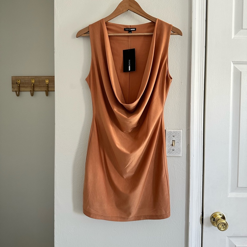 Fashion Nova Allie Mini Dress sz: Large NWT